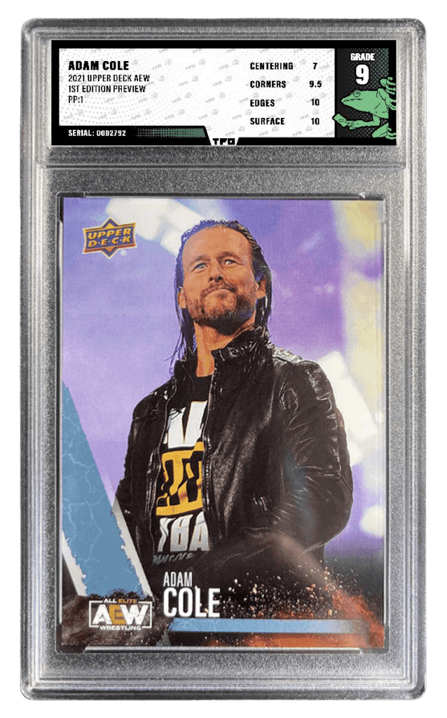 Sports Card Grading Tree Frog Grading